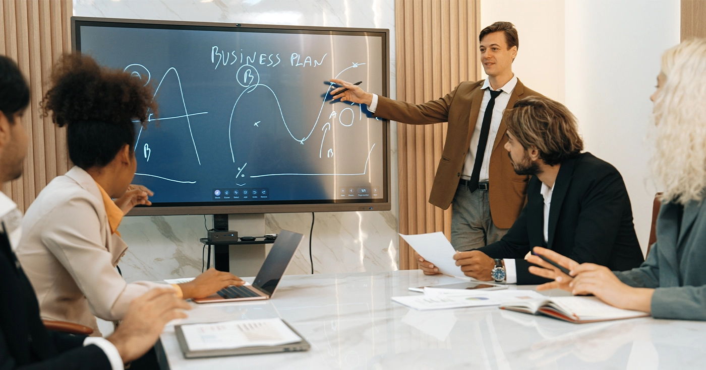 Clase de matemáticas para administración y negocios